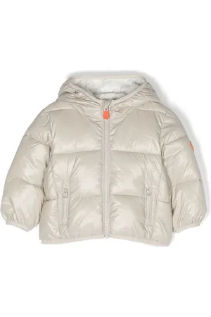 save the duck Logo-appliqué padded jacket