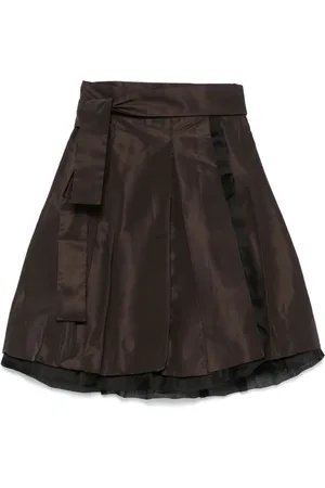 Miu Miu 2000s pleated mini skirt