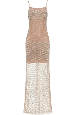 Elisabetta Franchi Diamond-pattern dress