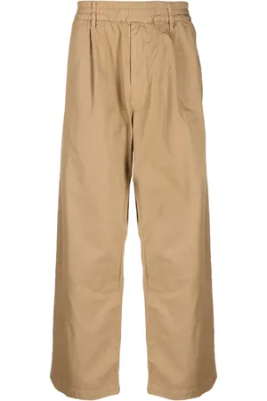 Undercoverism Wide-leg cotton trousers