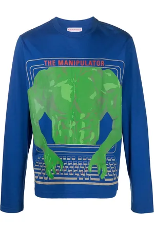 WALTER VAN BEIRENDONCK Computer long-sleeved T-shirt