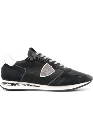 Philippe model Logo-patch lace-up sneakers