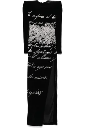 Balmain Love Letter gown