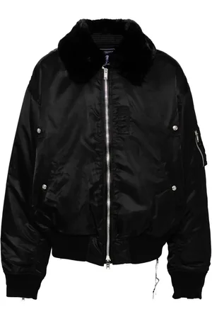 MASTERMIND Shearl-collar bomber jacket