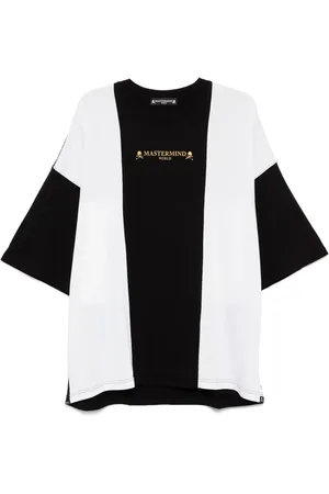 MASTERMIND Logo print color block T-shirt