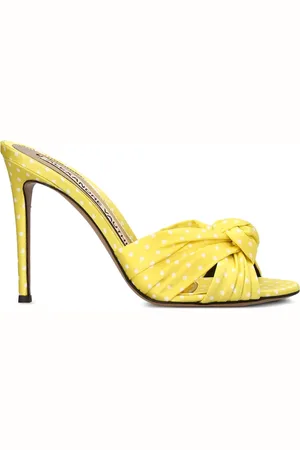 ALEXANDRE VAUTHIER 105mm polka-dot sandals