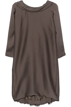 Hermès 2000s silk midi dress
