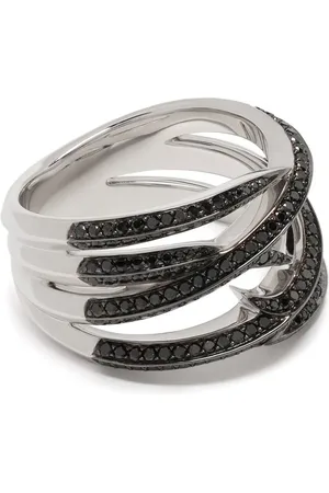 STEPHEN WEBSTER 18kt white gold Thorn Embrace wrap diamond ring
