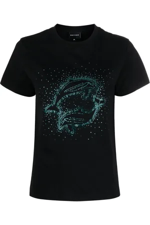 Botter Rhinestone-embellished dolphin T-shirt