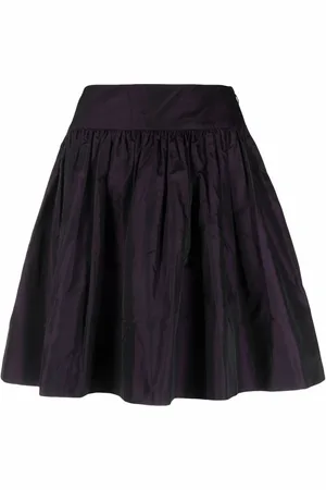 Dior 2000s gathered flared mini-skirt