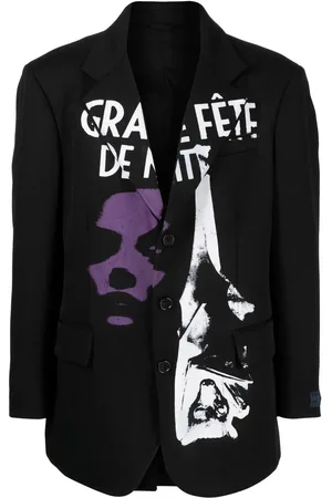 RAF SIMONS Grand Fête single-breasted blazer