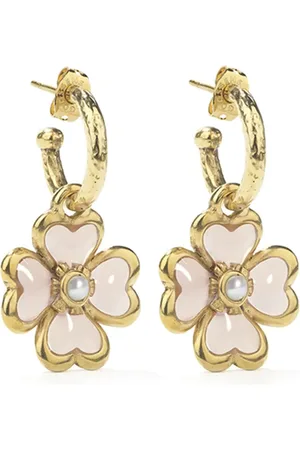Goossens Mini Trèfle hoop earrings