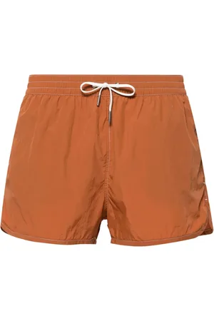 CDLP Contrast-stitching swimming shorts