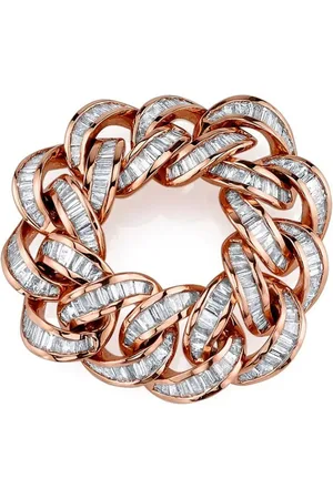 Shay 18kt white gold Essential Link diamond ring