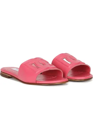 Dolce & Gabbana DG Millenials leather sandals