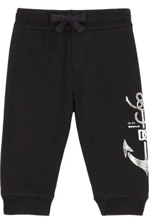 Dolce & Gabbana Logo-print cotton track pants
