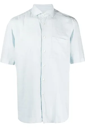 Xacus Short-sleeve linen shirt