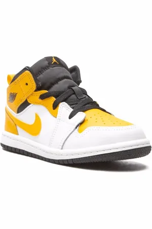 Jordan Jordan 1 Mid "White/University Gold" sneakers