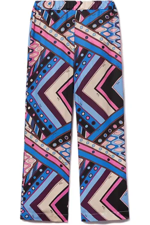 PUCCI Junior Vivara-print trousers