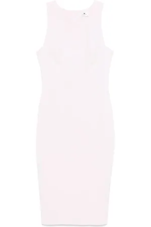 Elisabetta Franchi Contrasting-piping midi dress