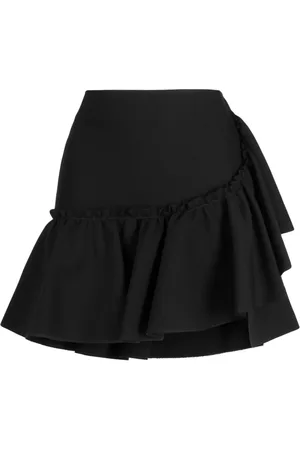 Msgm Ruffle-detailing high-waist skirt