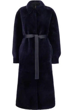 Blancha Shearling reversible coat