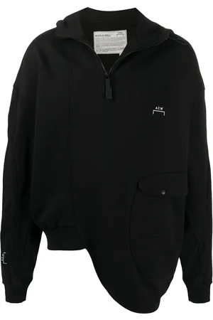 A-cold-wall* Asymmetric logo printed hoodie