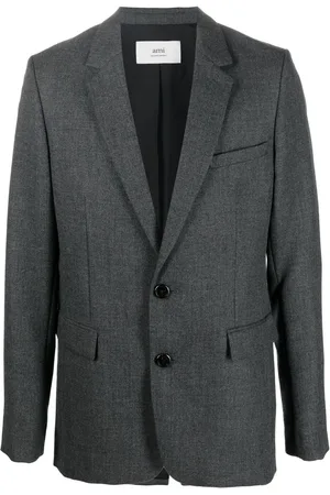 Ami Single-breasted virgin wool blazer