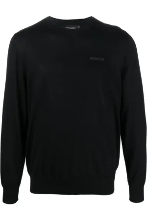 Dsquared2 Logo-print knitted jumper