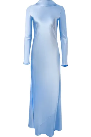 Alejandra Alonso Rojas Cowl-back silk gown