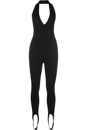Saint Laurent Halterneck open-back jumpsuit