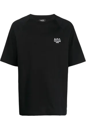 A.P.C. Willy logo-embroidered cotton T-shirt