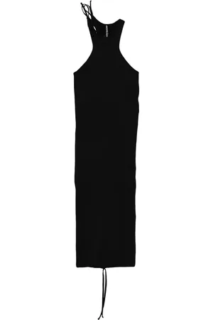 ANDREADAMO Sleeveless jersey midi dress