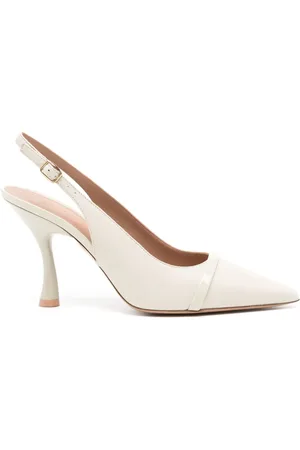 MALONE SOULIERS Marion 85mm leather pumps