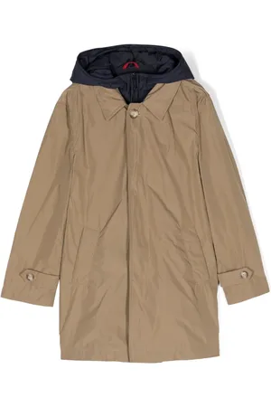 FAY Hooded padded parka coat