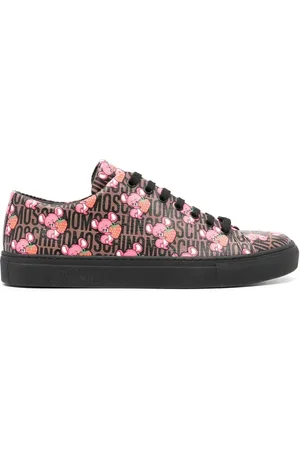 Moschino Logo-print low-top sneakers