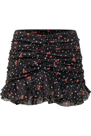 Des Phemmes Draped mini skirt