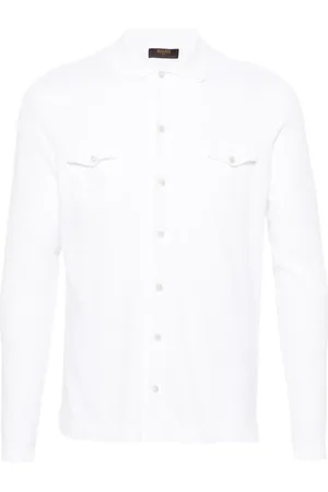 MOORER Jamison knitted shirt