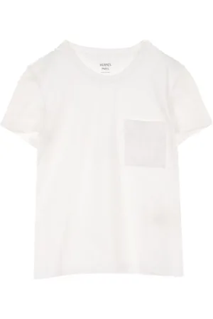 Hermès 2000s H-embroidery T-shirt