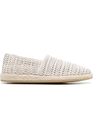 Officine creative Interwoven leather espadrilles