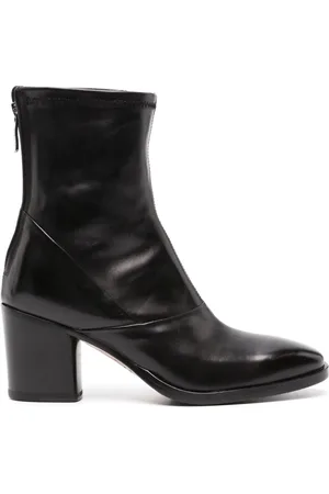 ALBERTO FASCIANI Ursula 70mm leather ankle boots