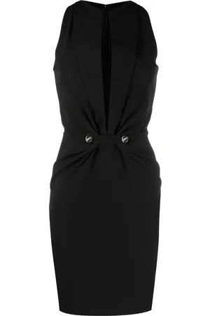 Liu Jo Gathered-detail sleeveless dress