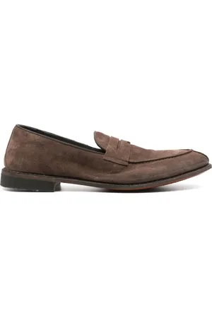 ALBERTO FASCIANI Homer suede loafers