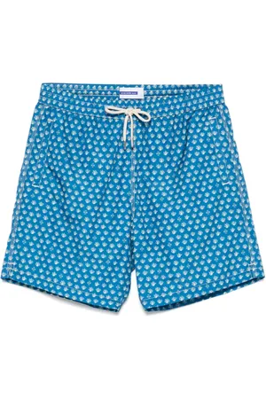 Jacob Cohen Coral-print swim shorts