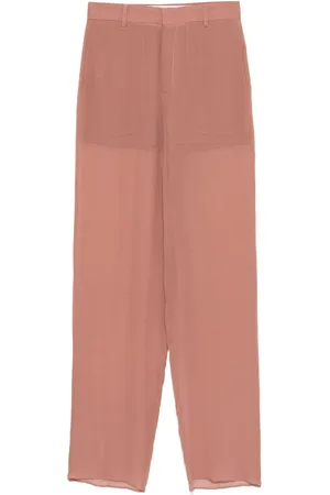 BLUMARINE Georgette trousers