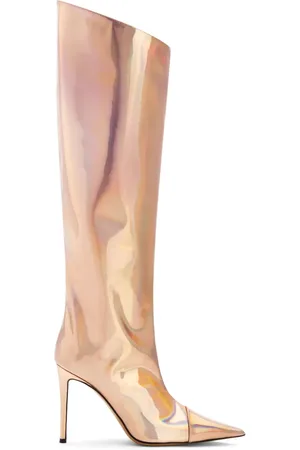 ALEXANDRE VAUTHIER Alex 105mm metallic-finish boots