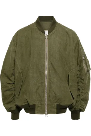 READYMADE Padded canvas bomber jacket