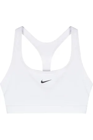 Nike Swoosh-print sports bra