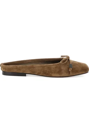Brunello Cucinelli Leather ballerina shoes