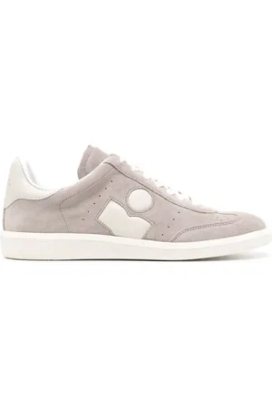 Marant Etoile Bryce panelled suede sneakers